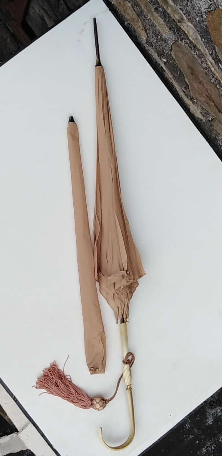 Vintage Paragon S. Fox And Co Umbrella With Cover